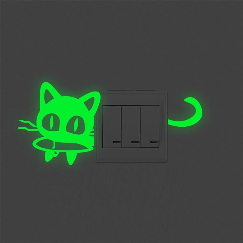 Katt Som Spiser Fiskeklistremerker