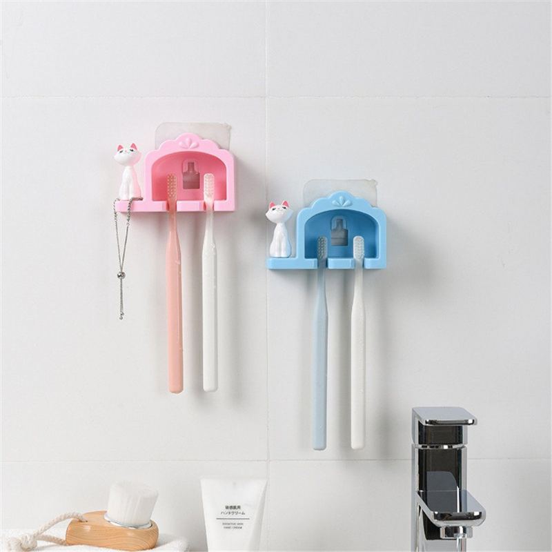 Kattdesign Dobbel Tannbørsteholder
