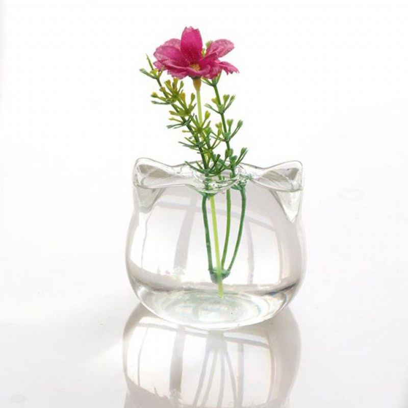 Kattformet Blomstervase