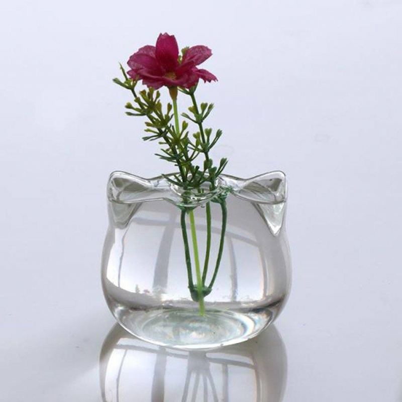 Kattformet Blomstervase