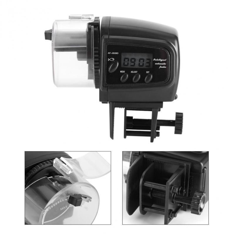 Lcd-display Fiskeautomater Dispenser Med Timer