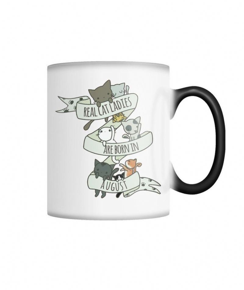 Limited Edition Real Katt Ladies (august) Fargeskiftende Krus