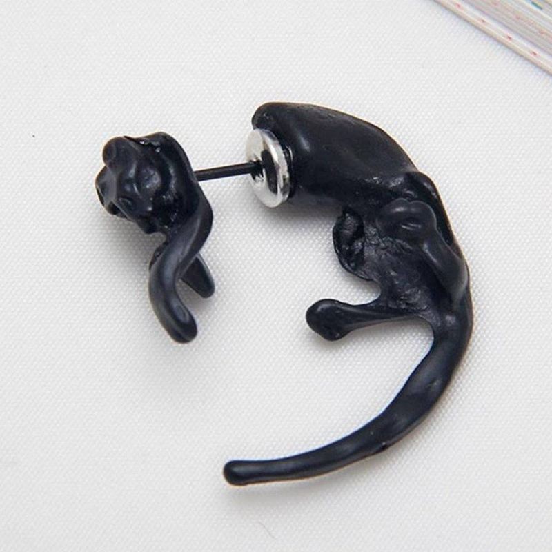 Ørepynt Med Leopardkatt