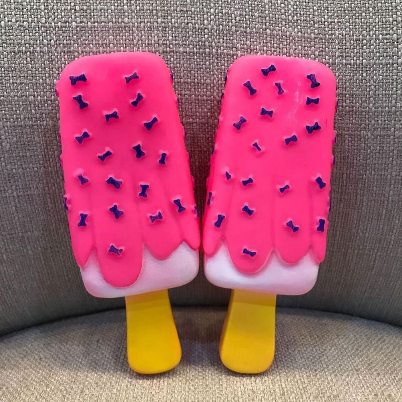Popsicle-formet Tygge Knirkende Leketøy