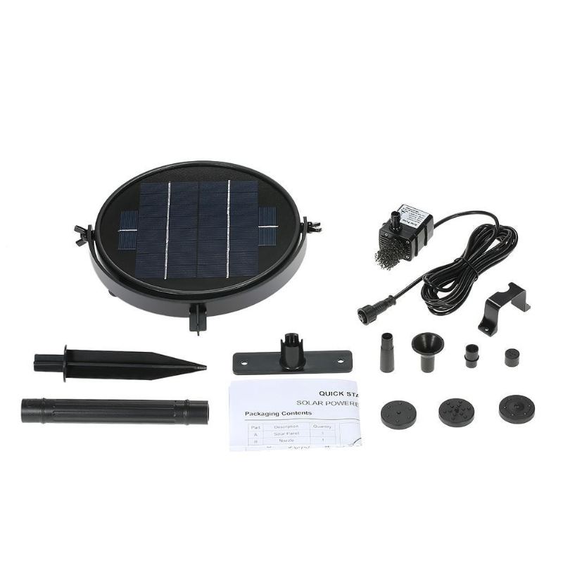 Solenergi Vann Flytende Fontene Pumpe